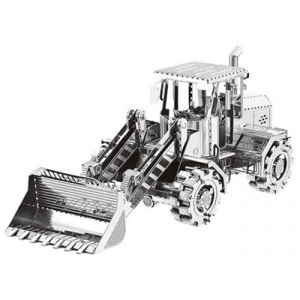         3D Metal Bulldozer Model Fit for Children
        