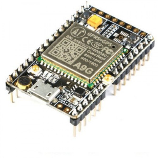         A9G GSM / GPRS + GPS / BDS Development Board / SMS / Voice / Wireless Data Transmission + Positioning
        