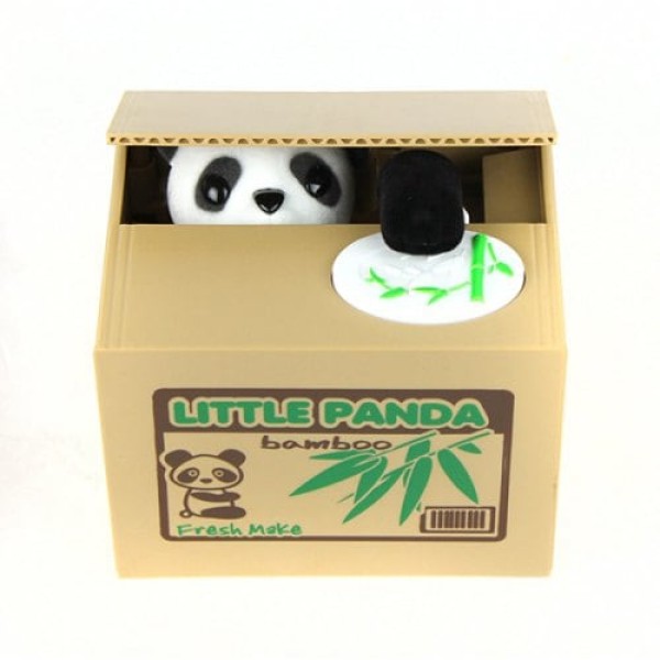         11.5cm Itazura Piggy Bank Stealing Coin Panda Bank
        
