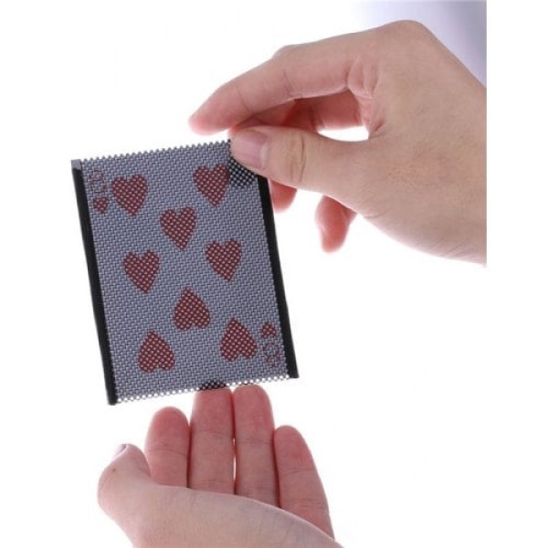         Card Vanish Illusion Sleeve Change Funny Magic Trick Hidden Card Unique
        