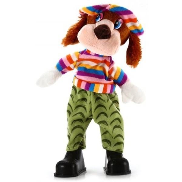         15 inch Dog Shape Plush Toy Musical Shivering Head Baby Stuffed Doll
        