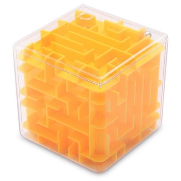         2-in-1 Creative 3D Plastic Cube Maze Piggy Bank
        